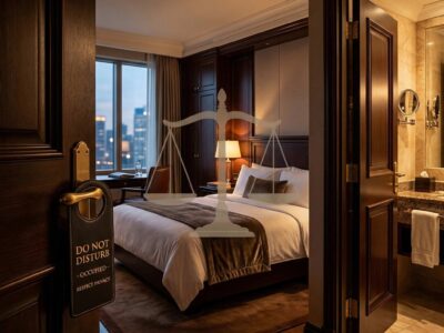 Hotel guest privacy rights violation luxury hotel India legal concept
