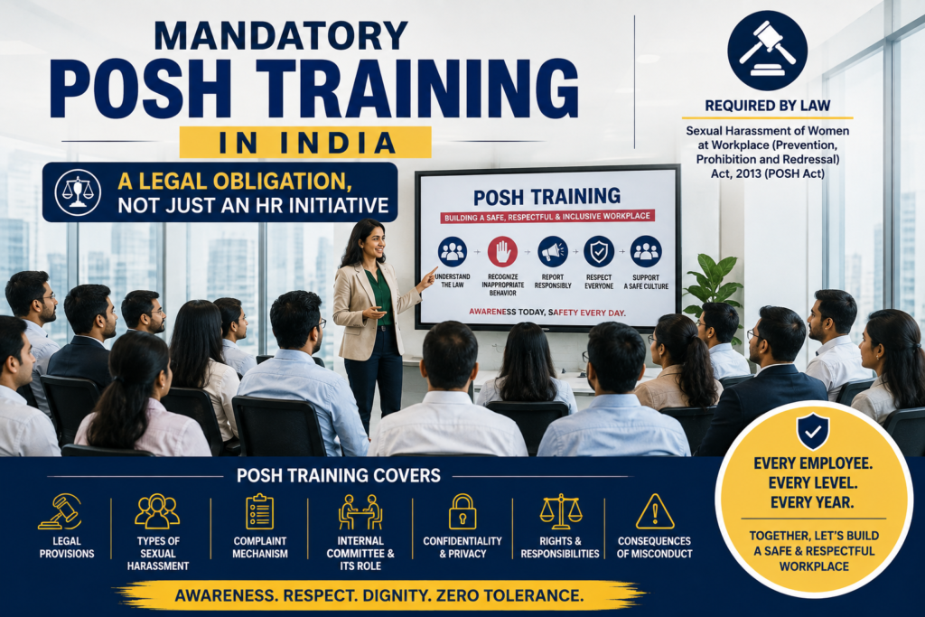 mandatory posh training in India