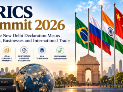 BRICS Summit 2026 New Delhi India - legal and business implications